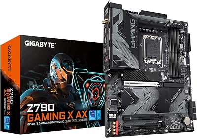 Gigabyte Z790 GAMING X AX Motherboard Intel 14th Gen DDR5 7600MHz WiFi 6E PCIe