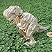 Lychee 3D Educational Gift Wooden Sound Control Dynamic Dinosaur Jigsaw Puzzle, DIY Assemble Dinosaur Robot Wood Craft Toy Kit for Age 8+ Boy&Girls (Walking T-Rex)