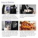 SimpleTaste 714NA-0001 1400W Multi-Function Electric Fryer with Rapid Air Circulation Technology, Smart Automatic Program, 12.6 x 11.8 x 11.8 inches, Black