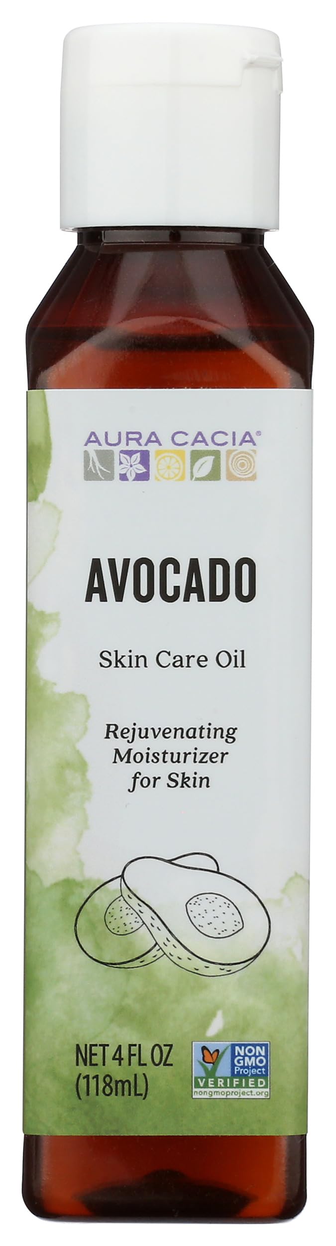Aura Cacia Avocado Massage Oil 120 ml