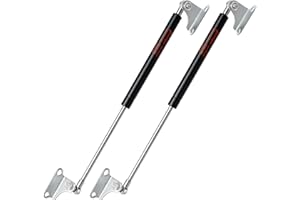 PAMAGOO 20 inch 22.5 lbs Gas Strut Shocks, 100 N Per Prop with L-Type Mounts for Cabinet Toy Box Toolbox Lid Trash Bin Dog House Door, ONLY FIT 18-25 LBS Weights, 2 Pack Gas Spring