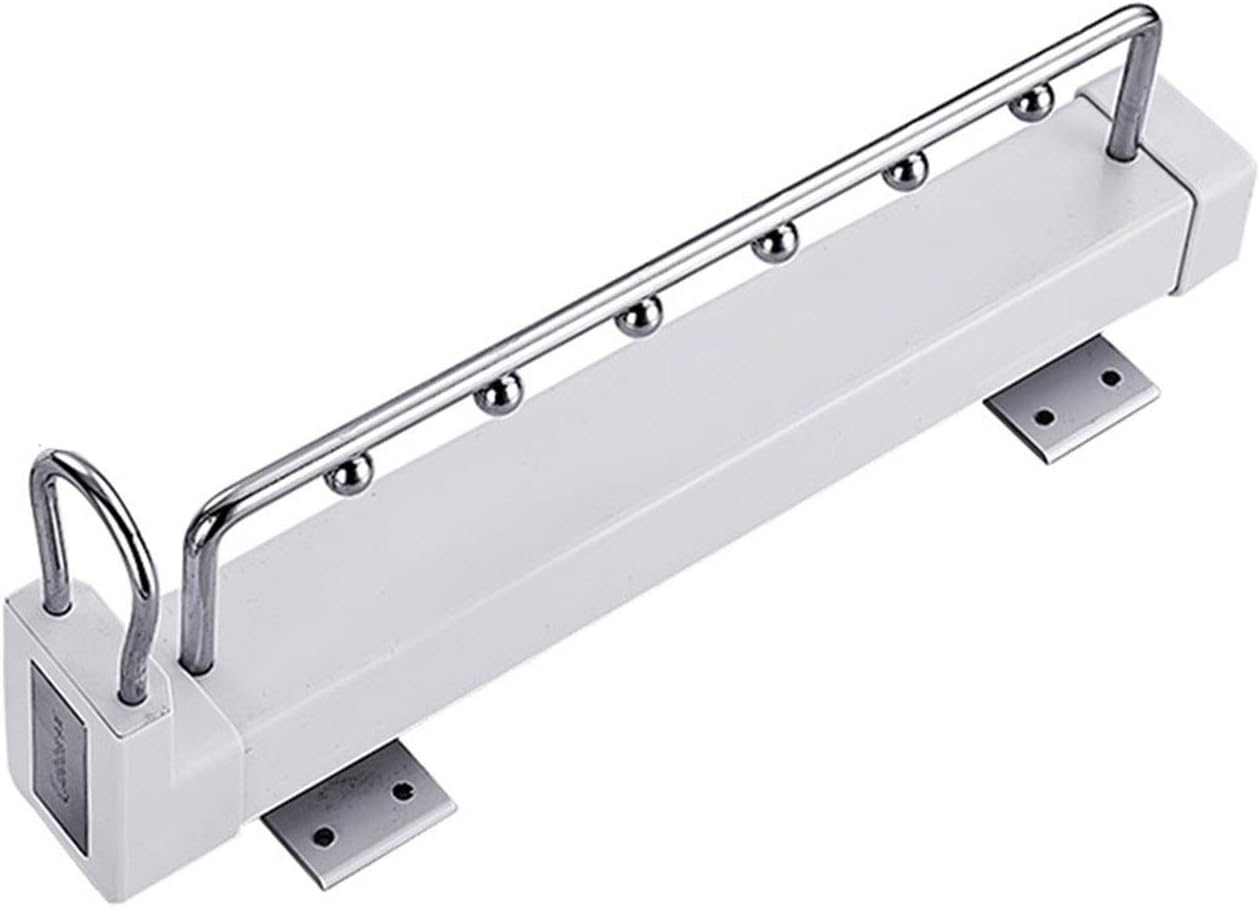 XYL Extendable Closet Valet Rod Retractable Rack, Adjustable Wardrobe