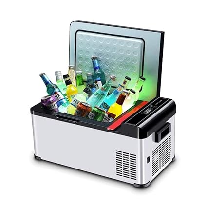 Amazon.es: JIAHUI Refrigerador de coches, Mini refrigerador ...