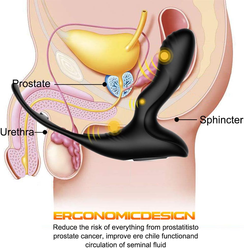 Vibranting Massger Simulor Multiple Speed Patterns Prostata Simulion Toys for Men Relaxation Remote Massaging Toy Men Full Silicone Adullt Six Toy for Men Waterproof