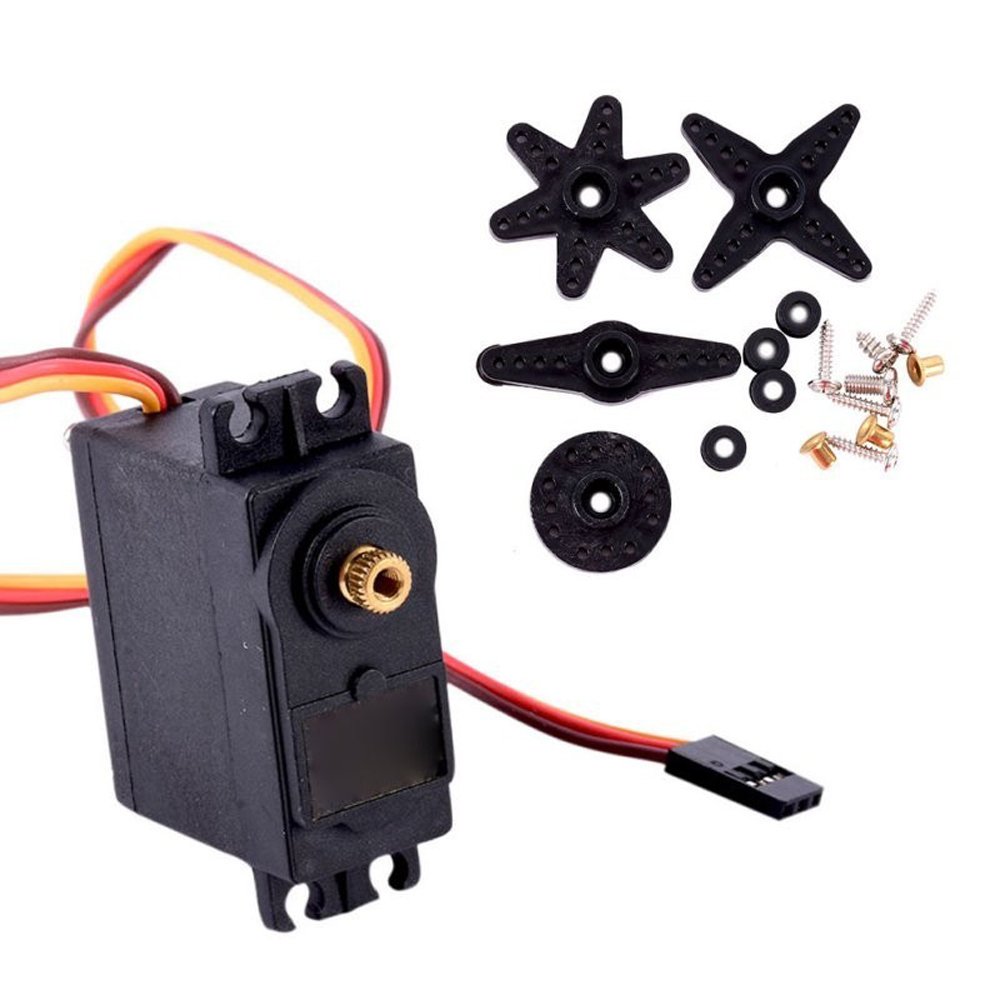 Towerpro Mg996r High Torque Metal Gear Servo Motor For Robotics Arduino 15kg Cm Amazon In Industrial Scientific