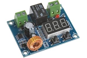ANMBEST Digital Low Voltage Protector 12V-36V Disconnect Switch Cut Off Over Discharge Protection Module for Lead Acid Lithium Battery Charger Solar Panel Lighting System Camper