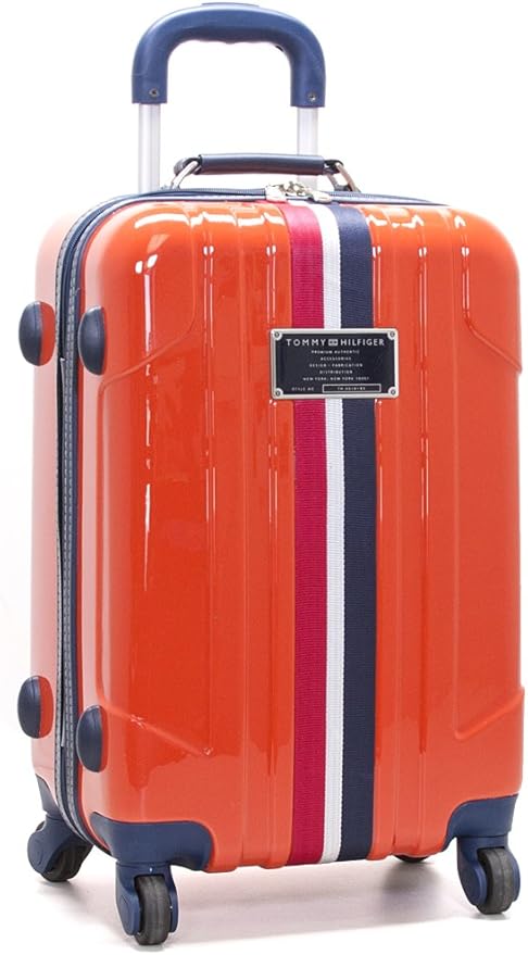 tommy hilfiger red suitcase