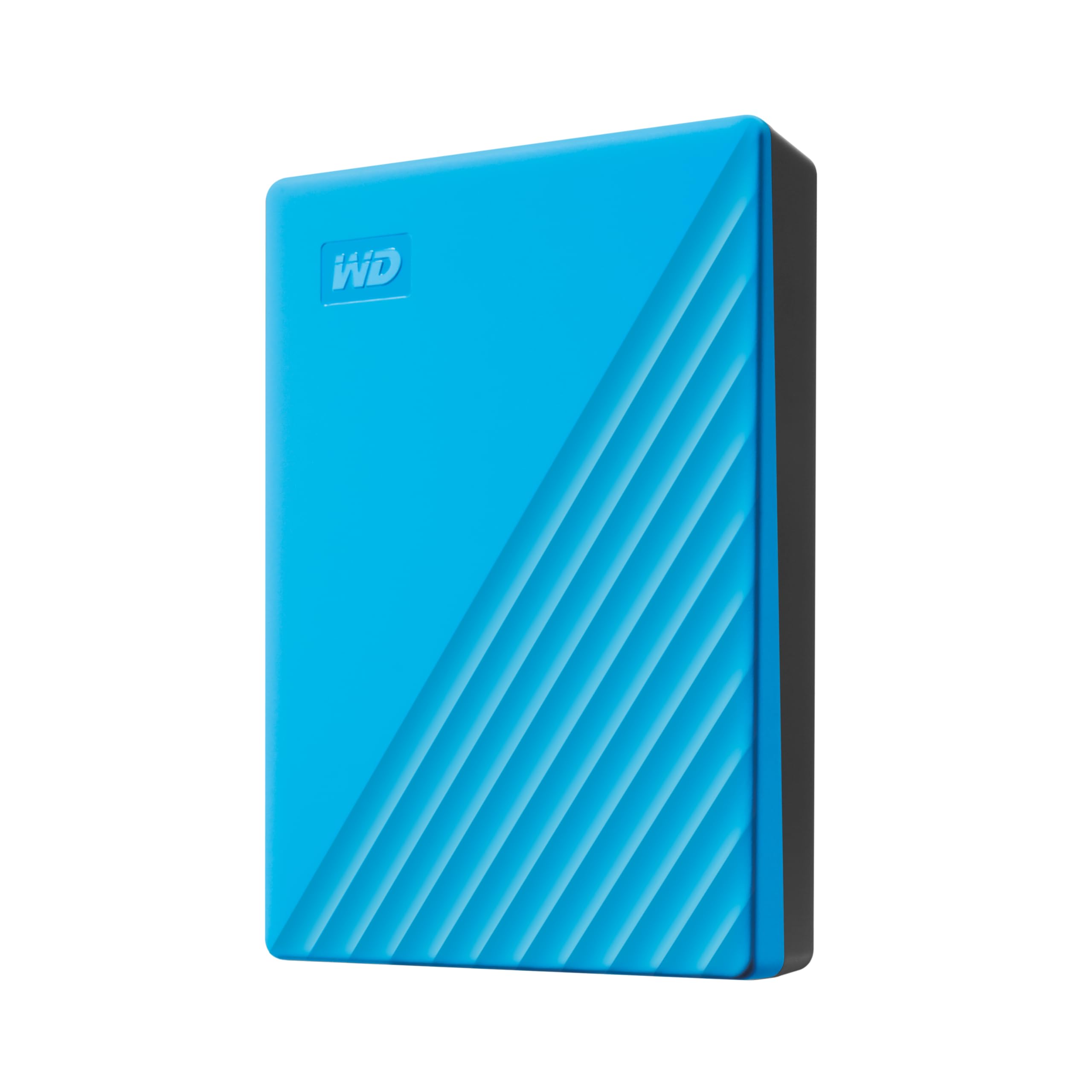 WD 6TB My Passport, Portable External Hard Drive, Blue, Backup Software with Defense Against ransomware, and Password Protection, USB 3.1/USB 3.0 Compatible - WDBR9S0060BBL-WESN Image