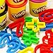 Rimobul Numbers Dough Cutter Kit, Assorted Colors