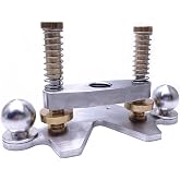 Jiayouy Precision Rotary Tool Plunge Router Attachment &ndash; Perfect for Guitar Bass Fretted Instrument Work - Type B