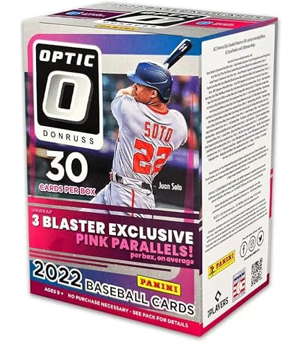 Amazon.com: 2021 Panini Donruss Optic Baseball Trading Cards Mega