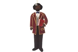 St. Nicolas- Frederick Douglass - Embroidered Christmas Ornament - Zari