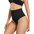Yeblues Thong Shapewear Tummy Control for Women Seamless Shapewear Underwear Body Shaper Panties for Under Dresses