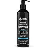 Minoxidil & Biotin Shampoo for Hair Growth - Enriched with Caffeine, Castor Oil & Onion - DHT Blocker for Thicker, Healthier Hair - Strengthening Formula for Men & Women