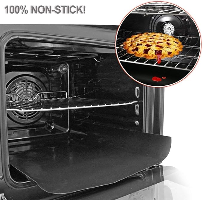 Non Stick Oven Liners Heavy Duty Teflon Cooker Liner/ Grill Liner/ Oven