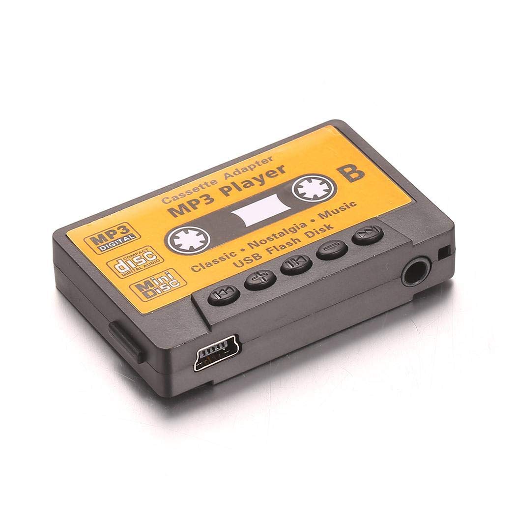UpBeauty Cassette Style Portable USB MP3 Mini Music Player with TF Card Slot MP3 & MP4 Players