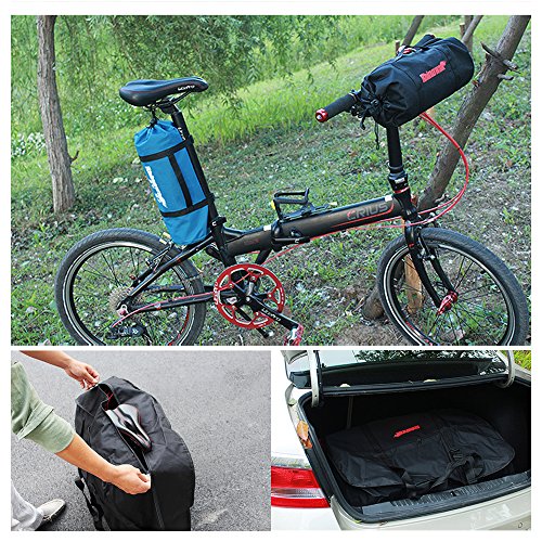 16-20インチ対応の折りたたみ自転車収納バッグ 専用ケース付き Amazon | Ishino 折りたたみ自転車 収納 バッグ 輪行バッグ 16