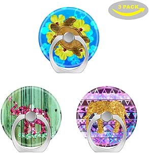 Qing1ou Soporte de Anillo para teléfono móvil con Agarre para