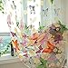 HMANE Offset Print Window Door Curtains Drapes Panels Sheer Voile Tulle Butterfly Pattern Shade Curtain 1 * 2M(1 Panel)