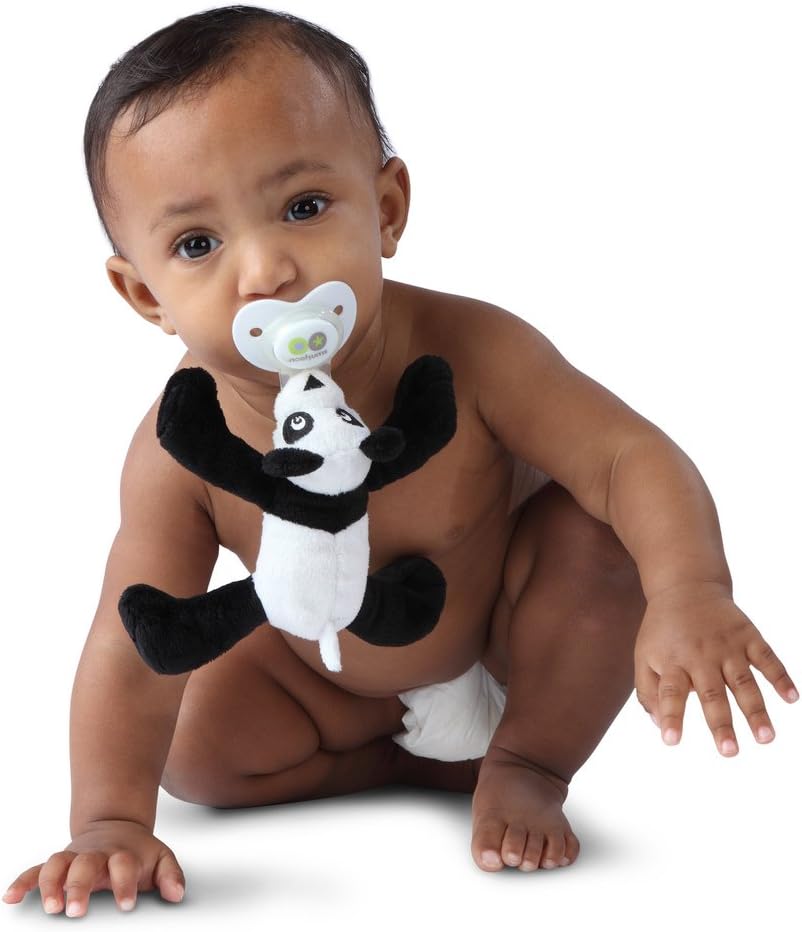 Paci-Plushies Buddies - Panda Pacifier Holder