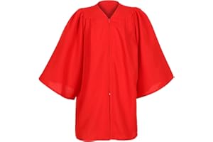Erligo Unisex Kids Matte Graduation Gown for Preschool Kindergarten and Primary