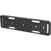 DINESK Camera Cheese Plate with 1/4 3/8 Threads,200MM Long Verison Cheese Plate for Cemeras,Tripod and Other Photography Accessories