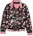 Urban Republic Big Girls Poly-Sateen Jacket, Black/blk, 10/12 primary