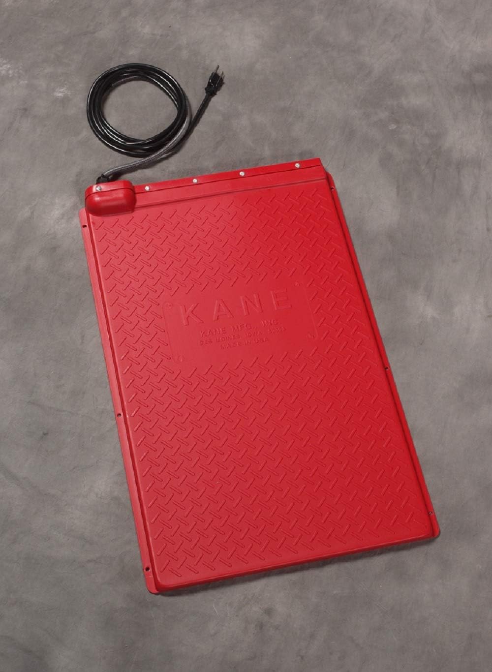 KANE PPHM28R Pet Heat Mat; Electric Heated Pad/Warmer Bed for Pet & Reptile with Temperature Control; Safe for Dog, Cat, Puppy, Kitten, Turtle & Snake; Washable Cover (HMR-300 Rheostat, 18" x 28") : Pet Supplies