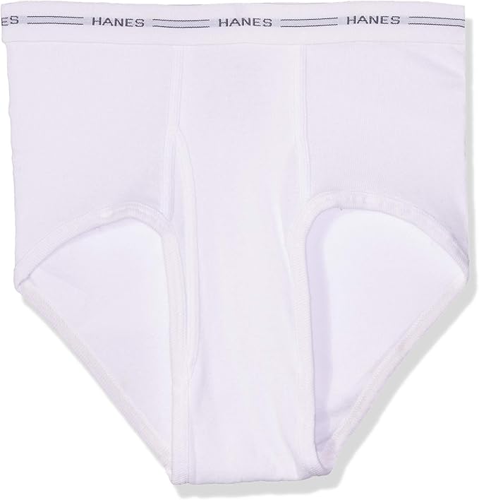 Hanes Mens 3Pack Extended Sizes Full Rise Briefs
