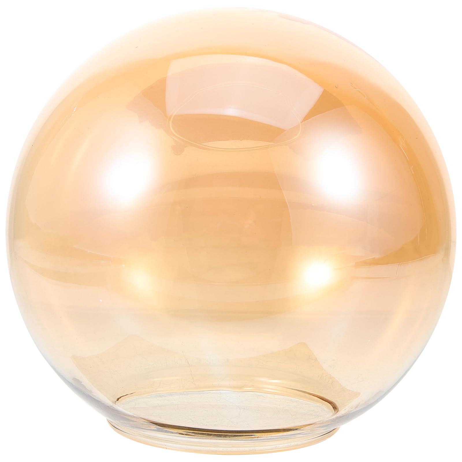 Cabilock Globe Glass Lamp Shade Replacement for Pendant Light Decorative Dome Shape Lampshade 5.12 Inch Glass Cover for Wall Sconce Chandelier Indoor Lighting