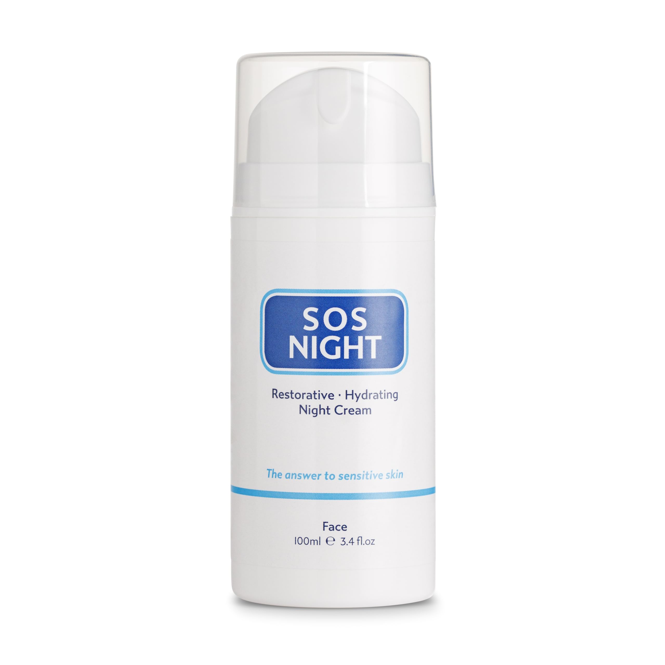 SOS Night Restorative Hydrating Night Cream for Face, 100ml