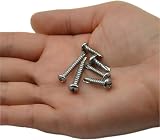 DDHOMIN 120 PCS Self-Drilling Screws Round Head M3.5 & M4.2 Stainless Steel view 5