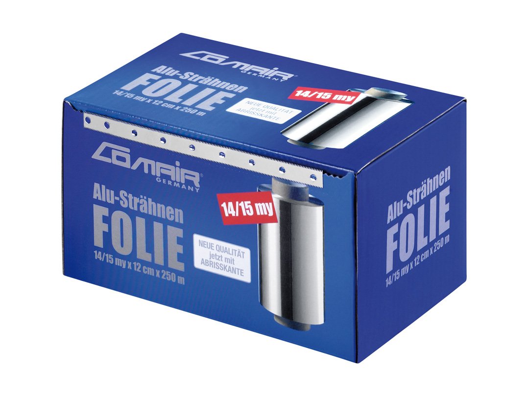 Comair Highlighted Foil Aluminium Foil 12 cm x 250 m, COMAIR GERMANY