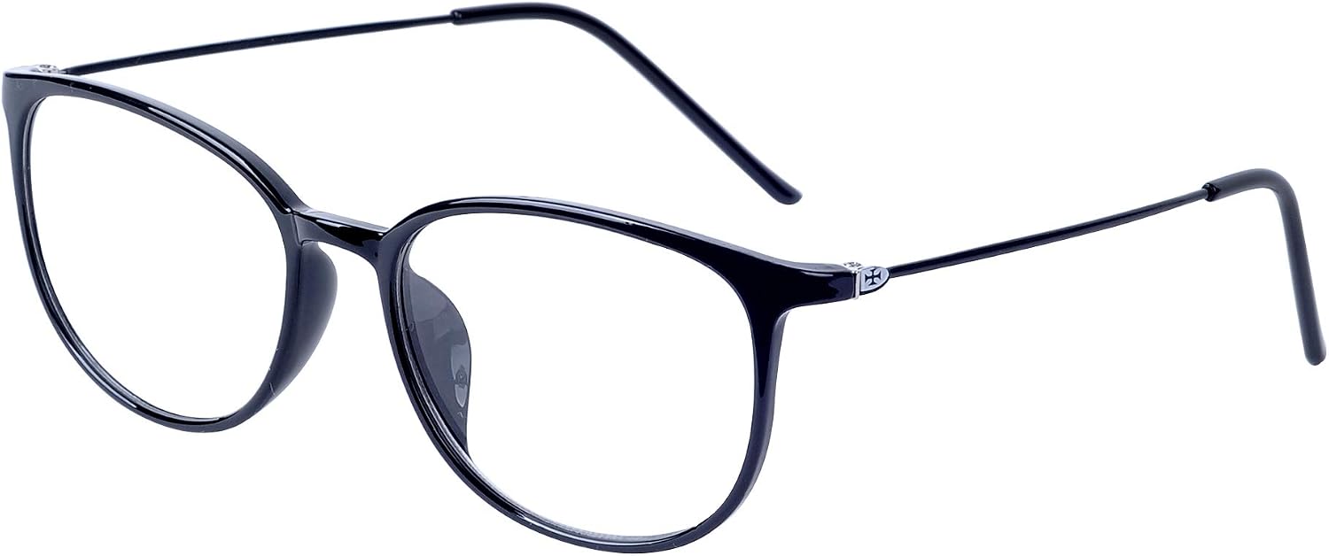 Lunettes De Lecture JoXiGo Monture Métal - Lentilles Transparentes + Sangle - Homme/Femme - Forces +1.0 à +3.0