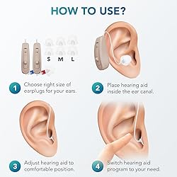 OTC Hearing Aids for Seniors, Rechargeable Hearing