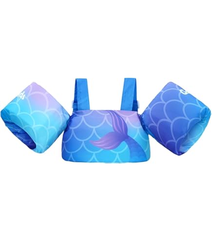 thumbnail image 2 of Dark Lightning Toddler Floaties, Swim Vest For Boys And Girls 2 of 13
