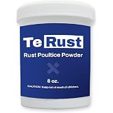 Tenax TeRust Rust Remover Powder | Professional Rust Stain Poultice for Granite, Marble, Travertine &amp; More | Industrial-Strength Chelate Formula | Removes Rust from Stone, Concrete &amp; Grout
