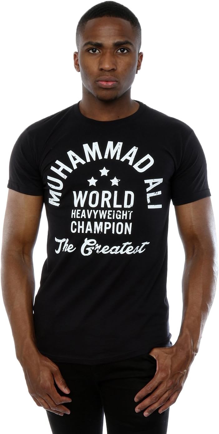 Muhammad Ali Men's Heavyweight Champion T-Shirt