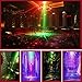 Laser Lights Led Projector,80 Patterns RG Laser DJ Stage Lighting,5 Sources Apertures Lens Red and Green Show With Blue Auto Sound Activated, Best For Disco/Wedding/Birthday/Family Party/ Clubs etc