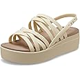 Crocs Women's Brooklyn Strappy Low Wedge Sandal