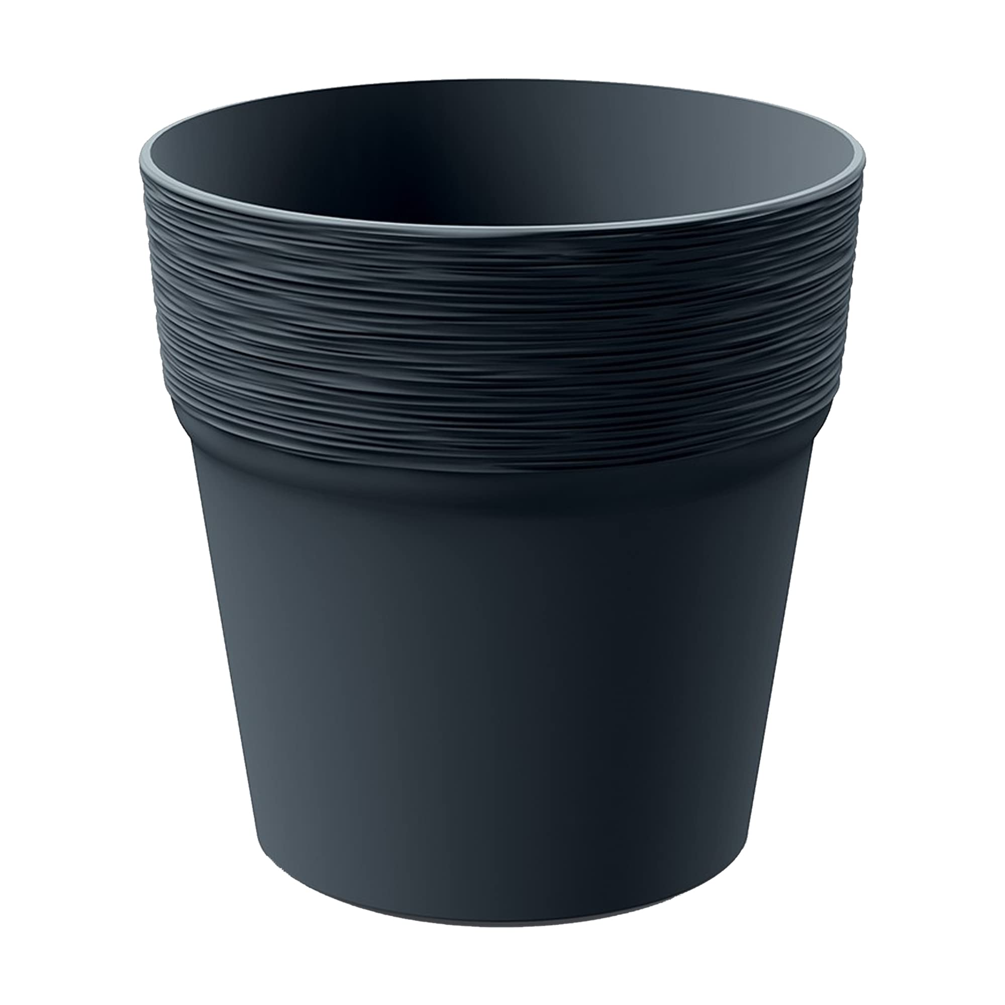 Prosperplast Furu Planter, Dimensions (mm) 122x122x122, Anthracite
