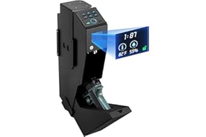 VEVOR Gun Safe, Slider Handgun Gun Safe with Screen, Fingerprint/Password/Key, 3-Way Quick Access Firearm Case Box with LED f