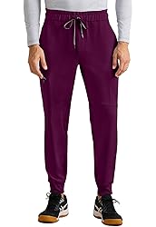 Healing Hands Men's Scrub Pant Nolen Jogger with 6