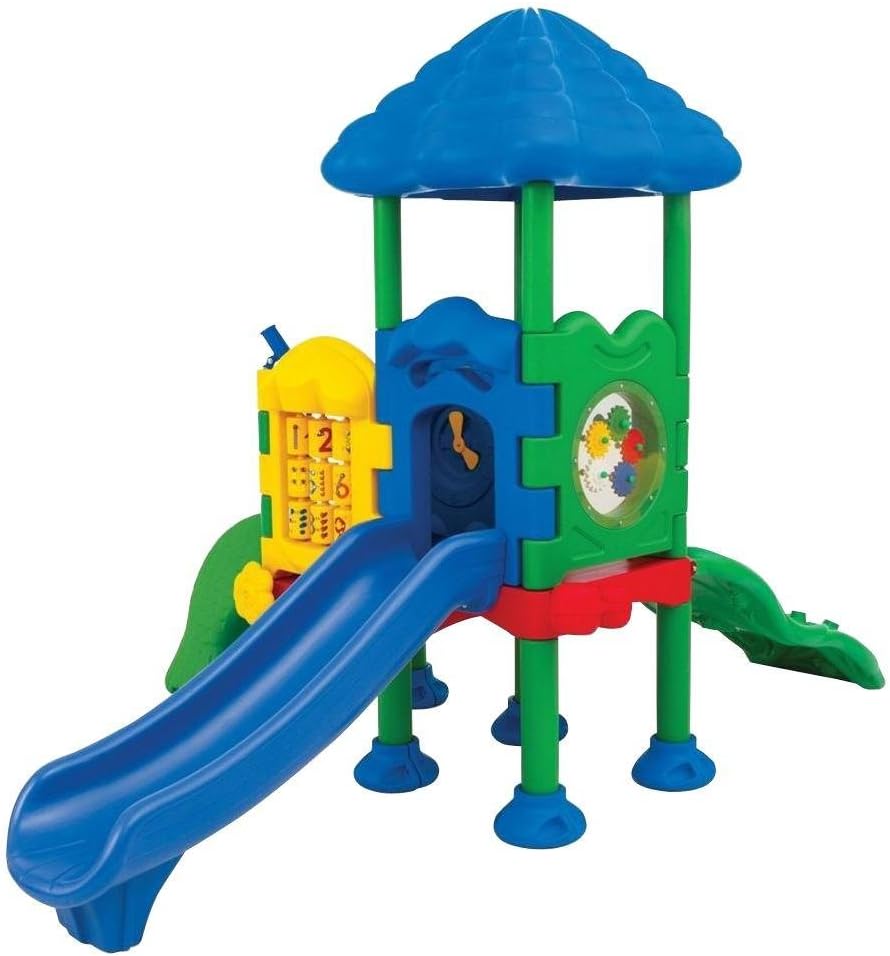ultraPLAY Discovery Center 2 Deck Play Structure with Roof