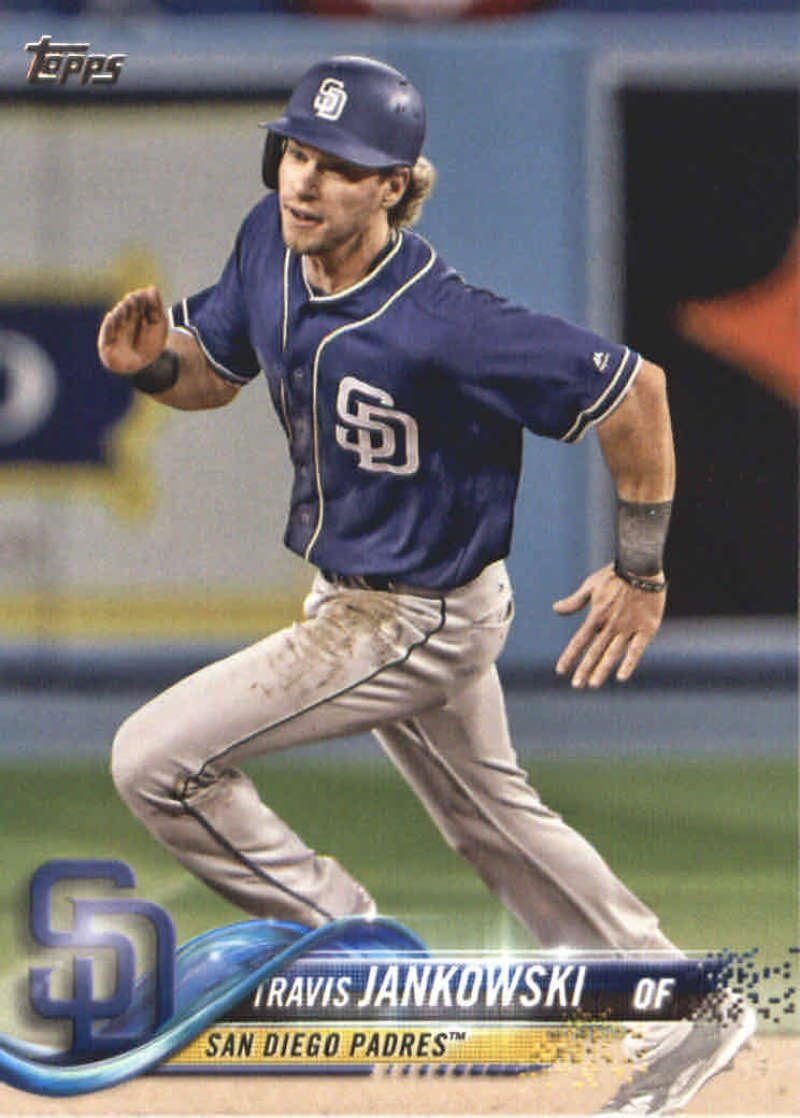 2018 Topps Series 2464 Travis Jankowski San Diego Padres