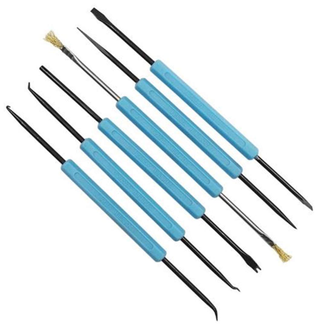 6 Pcs Model Ship Rigging Belaying Tools, Durable DIY Tools Set for Wooden Model Ship Building Stick and String Models PCB Board DIY Soldering Electronic Projects