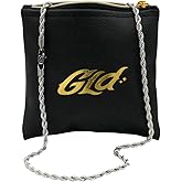 GLD Rope Chain - Gold-Plated Rope Chain with Exclusive Storage Travel Pouch - Snatch-Proof Clasp, Sweat-Proof and Fade-Resistant - Lifetime Quality, Designed in Miami