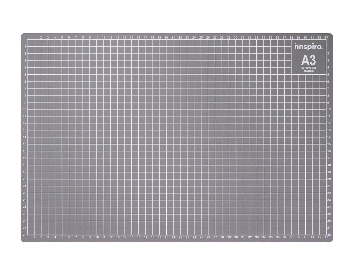 INNSPIRO A3 Cutting Base - 45x30 cm. Ideal for Scrapbooking and Other Crafts