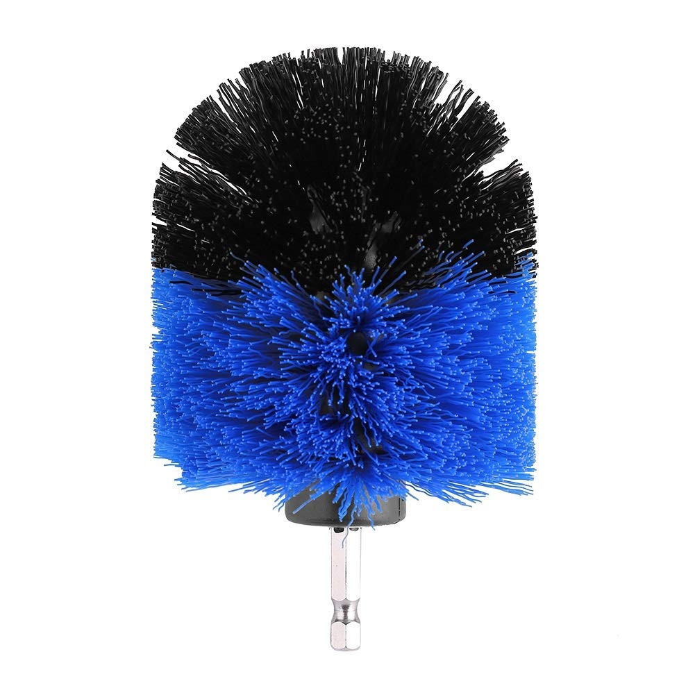 DEWIN Drill Cleaning Brush Attachment, Drill Brushes Toilet Drill Brush Cleaning Brush Kit for Rims, Bathtub, Tiles, Kitchen, Car, Sofa Corners, Grill