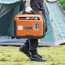 SPERUS Dual Fuel 4000W Portable Gas Generator with